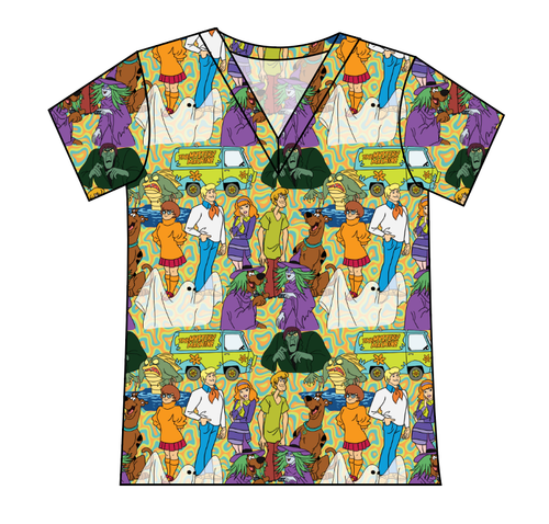 Mystery Squad Ladies' Slouchy V-Neck Tee