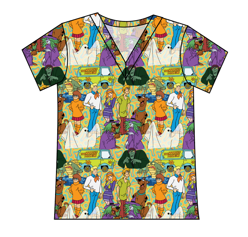 Mystery Squad Ladies' Slouchy V-Neck Tee