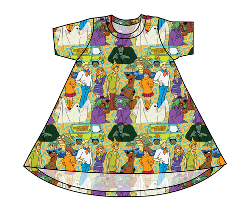 Mystery Squad Basic T-Shirt Dress