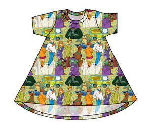 Mystery Squad Basic T-Shirt Dress