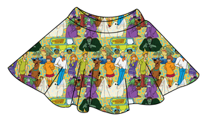 Mystery Squad Ladies' Circle Skirt