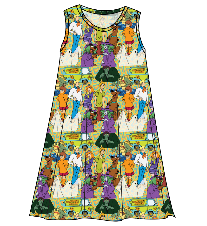 Mystery Squad Ladies' Swing Dress
