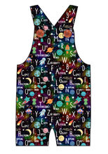 Load image into Gallery viewer, ABC Galaxy Overalls and Shortalls