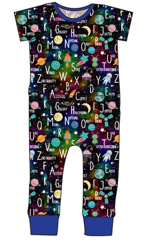 ABC Galaxy Bennett Pants and Shorts Length T-Shirt Romper