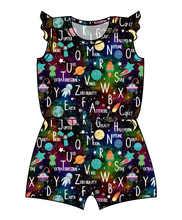 Load image into Gallery viewer, ABC Galaxy Ivy Summer Romper