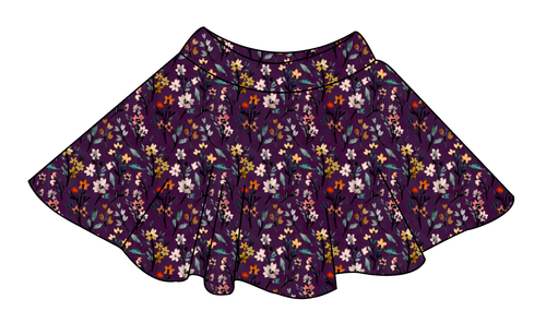 Autumn Fields Ladies' Circle Skirt
