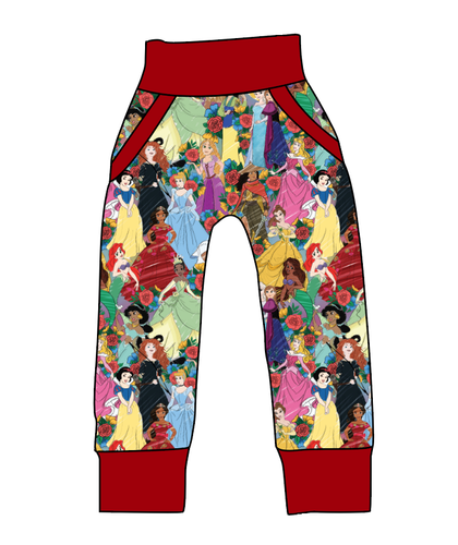 Floral Princesses Beanpole Pants And Shorts