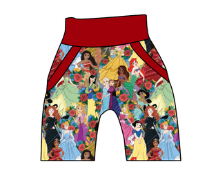 Floral Princesses Beanpole Pants And Shorts