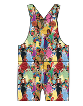 Load image into Gallery viewer, Floral Princesses Overalls and Shortalls