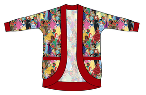 Floral Princesses Ladies' Cocoon Cardigan