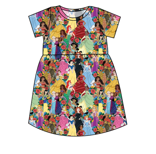 Floral Princesses Play Dress