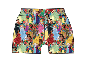 Floral Princesses Mens' Boxer Briefs