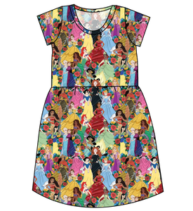 Floral Princesses Ladies' Play Dress