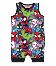 Load image into Gallery viewer, Go Webs Go Emmett Pants And Shorts T-Shirt Romper