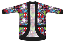 Load image into Gallery viewer, Go Webs Go Kids Cocoon Cardigan