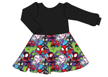 Load image into Gallery viewer, Go Webs Go Prairie Dress
