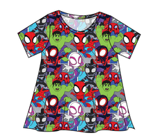 Load image into Gallery viewer, Go Webs Go Ladies' Swing Tee