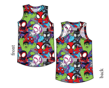Load image into Gallery viewer, Go Webs Go Summer Tank