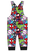 Load image into Gallery viewer, Go Webs Go Overalls and Shortalls