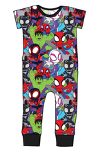 Load image into Gallery viewer, Go Webs Go Emmett Pants And Shorts T-Shirt Romper