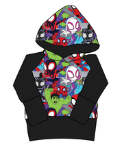 Load image into Gallery viewer, Go Webs Go Grow With Me Hoodie (or Crewneck)