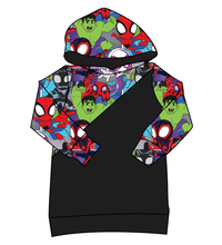 Load image into Gallery viewer, Go Webs Go Classic Hoodie (or Crewneck)