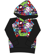 Load image into Gallery viewer, Go Webs Go Mens' Hoodie