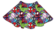 Load image into Gallery viewer, Go Webs Go Ladies' Circle Skirt