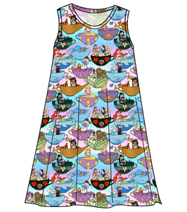 Enchanted Tea Party Ladies' Swing Dress