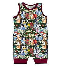Load image into Gallery viewer, Verandah Santa Emmett Pants And Shorts T-Shirt Romper