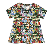 Load image into Gallery viewer, Verandah Santa Ladies&#39; Swing Tee