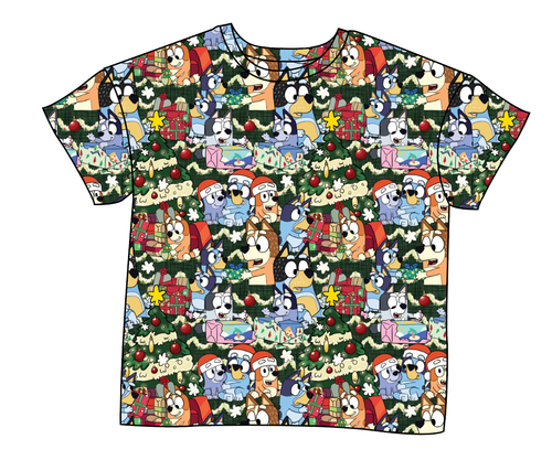 Verandah Santa Ladies' Oversized Tee