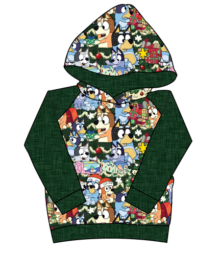 Verandah Santa Classic Hoodie (or Crewneck)