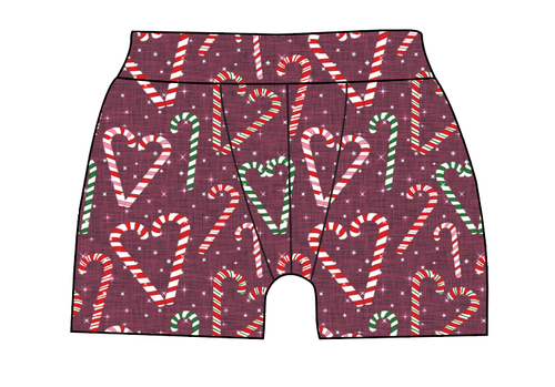 Candy Cane Lane Mens' Boxer Briefs