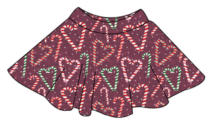 Candy Cane Lane Ladies' Circle Skirt