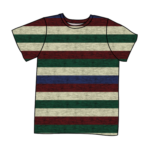 Holiday Stripes Basic Tee and Tank