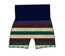 Load image into Gallery viewer, Holiday Stripes Grow With Me Pants And Shorts