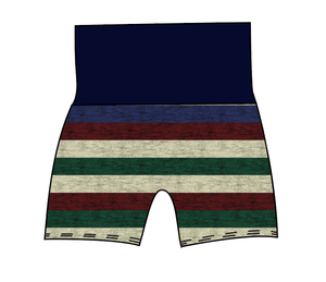 Holiday Stripes Grow With Me Pants And Shorts