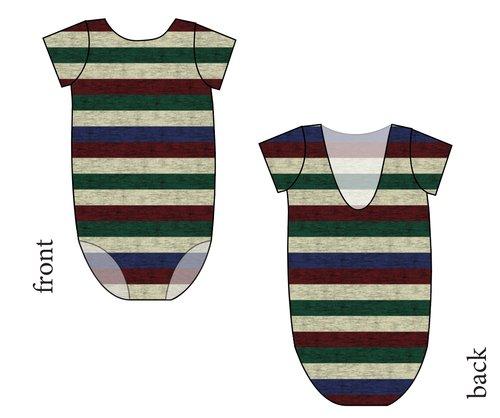 Holiday Stripes Leo