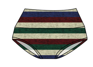 Holiday Stripes Ladies' Underwear
