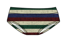 Load image into Gallery viewer, Holiday Stripes Ladies&#39; Underwear