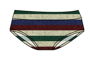 Holiday Stripes Ladies' Underwear