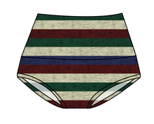 Load image into Gallery viewer, Holiday Stripes Ladies&#39; Underwear