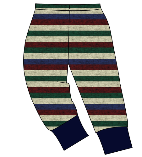 Holiday Stripes Ladies' Lounge Pants
