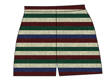 Load image into Gallery viewer, Holiday Stripes Ladies&#39; Lounge Shorts