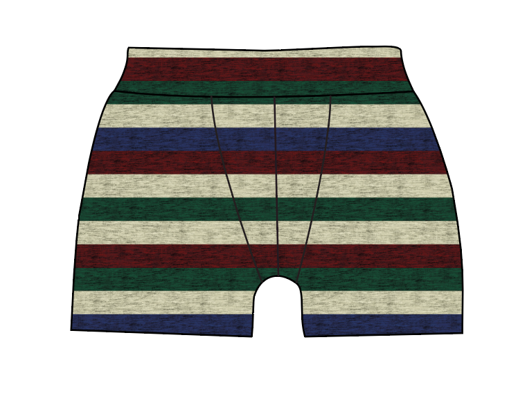 Holiday Stripes Mens' Boxer Briefs