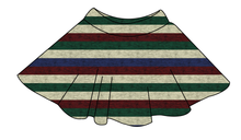 Load image into Gallery viewer, Holiday Stripes Ladies&#39; Circle Skirt