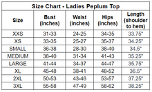 Load image into Gallery viewer, Playground Pals Ladies&#39; Peplum Top