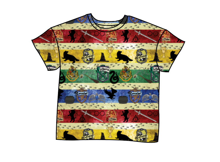 House Stripes Oversized Tee