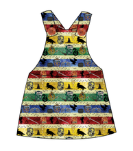 Load image into Gallery viewer, House Stripes Skirt-Alls